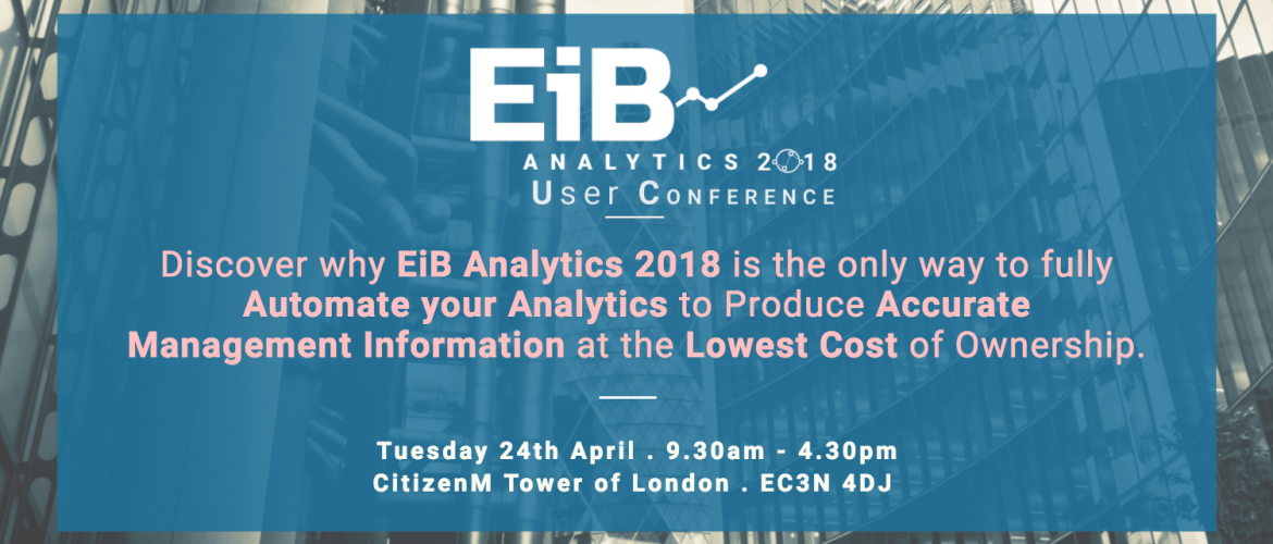 EiB User Conference 2018 Flyer